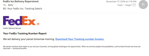 FedEx Email Scam