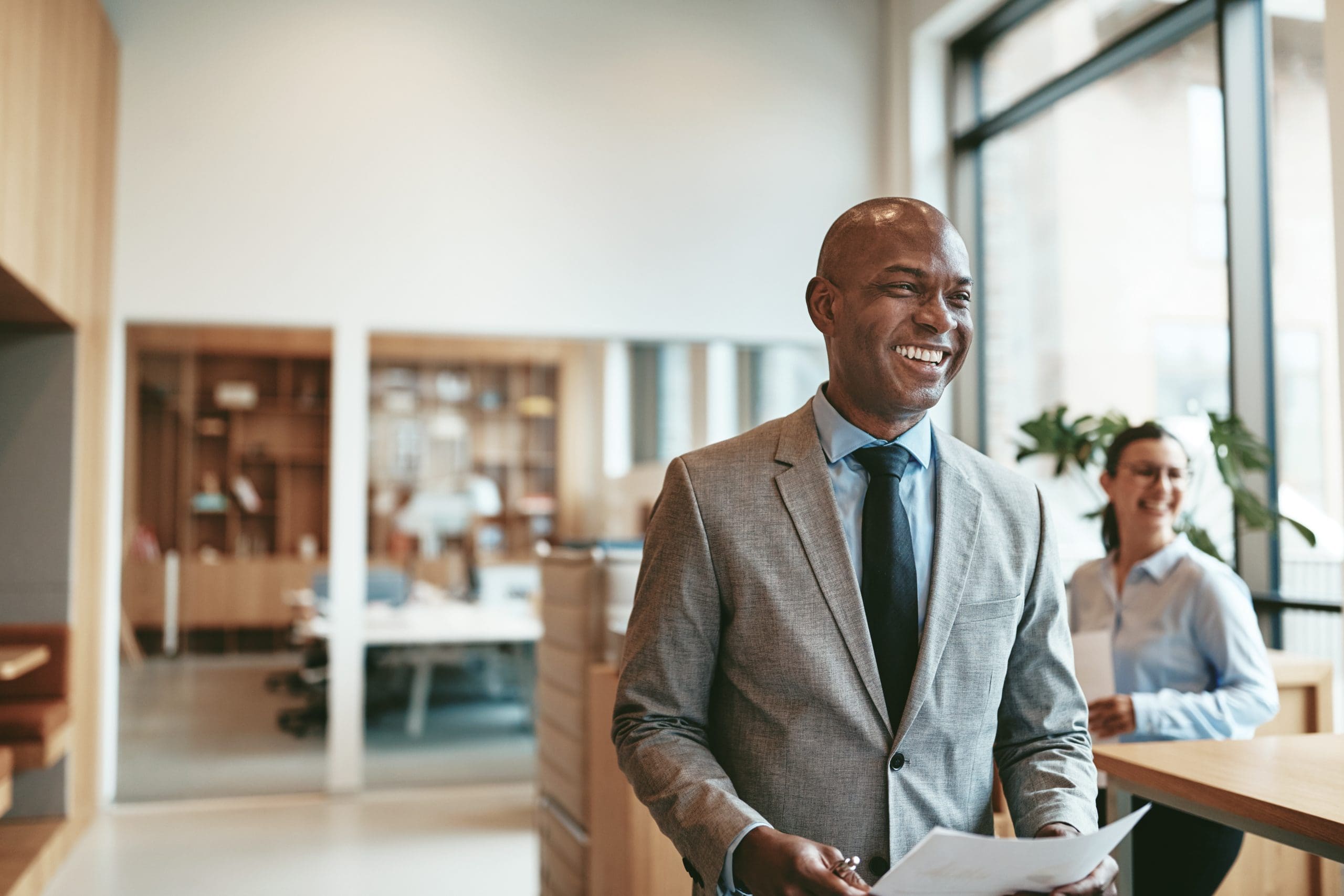 Smiling Taxpayer After Working With Ayar Law Michigan Tax Attorneys